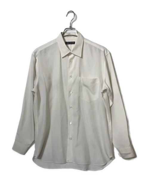 ISSEY MIYAKE（イッセイミヤケ）ISSEY MIYAKE (イッセイミヤケ) ドットデザインシャツ ホワイト サイズ:1の古着・服飾アイテム