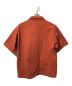 AURALEE (オーラリー) スタンドアップハーフジップポロシャツ オレンジ サイズ:4：9800円