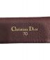 中古・古着 Christian Dior (クリスチャン ディオール) トロッター柄ベルト ボルドー サイズ:70：11800円