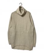 UNFILアンフィル）の古着「ロイヤルベビーアルパカ チャンキータートルネックセーター」｜ホワイト