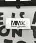 中古・古着 MM6 Maison Margiela (エムエムシックス メゾンマルジェラ) PVCトートバッグ ブラック：6000円