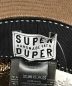 中古・古着 super duper (スーパードゥパー) パナマハット ブラウン 未使用品：7800円