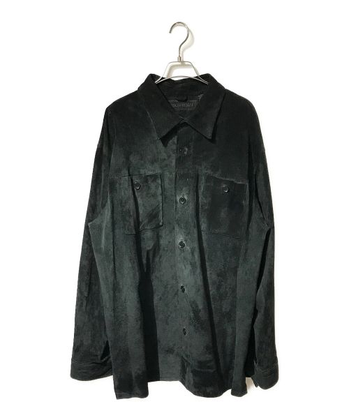 BRANDINI（ブランディーニ）BRANDINI (ブランディーニ) スウェードレザージャケット ブラック サイズ:XLの古着・服飾アイテム