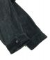 中古・古着 BRANDINI (ブランディーニ) スウェードレザージャケット ブラック サイズ:XL：5800円