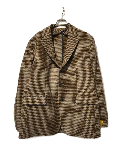 TAGLIATORE（タリアトーレ）TAGLIATORE (タリアトーレ) ハンドトゥーステーラードジャケット ブラウン サイズ:50の古着・服飾アイテム