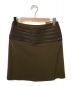 Jean Paul Gaultier FEMME (ジャンポールゴルチェフェム) ジップデザインスカート ブラウン サイズ:40：14800円