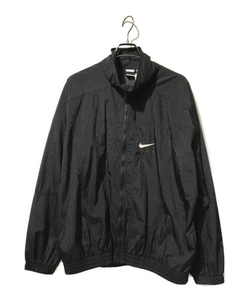 NIKE（ナイキ）NIKE (ナイキ) バックスウォッシュナイロンジャケット ブラック サイズ:Lの古着・服飾アイテム