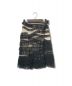 Jean Paul GAULTIER (ジャンポールゴルチエ) ティアードスカート ブラック×ベージュ サイズ:SIZE40：14800円
