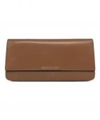 BURBERRYバーバリー）の古着「Leather Horseferry Continental Wallet」｜ブラウン