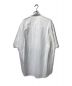 AURALEE (オーラリー) WASHED FINX TWILL BIG HALF SLEEVED SHIRTS ホワイト サイズ:3：12800円