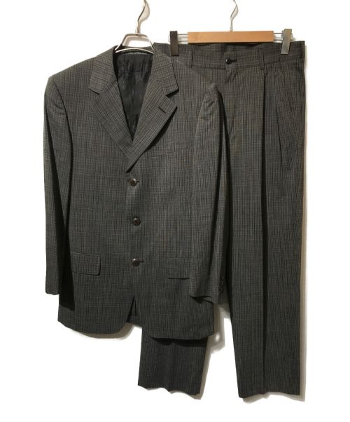 GIANNI VERSACE（ジャンニヴェルサーチ）GIANNI VERSACE (ジャンニヴェルサーチ) オールド3Bセットアップスーツ ブラック サイズ:46の古着・服飾アイテム
