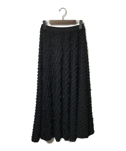 MAX&Co.（マックスアンドコー）MAX&Co. (マックスアンドコー) デザインスカート ブラック サイズ:XSの古着・服飾アイテム