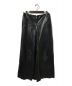 Jean Paul Gaultier FEMME（ジャンポールゴルチェフェム）の古着「2WAYレザーパンツスカート」｜ブラック
