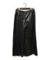 Jean Paul Gaultier FEMME (ジャンポールゴルチェフェム) 2WAYレザーパンツスカート ブラック サイズ:40：59800円