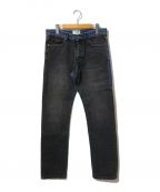 Zadig&Voltaireザディグエヴォルテール）の古着「Erin Jeans/切替デニムパンツ」｜インディゴ