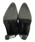 中古・古着 HERMES (エルメス) スウェードロングブーツ ブラック サイズ:37：19800円