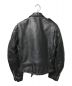 Schott (ショット) ライダースジャケット ブラック サイズ:36：19800円