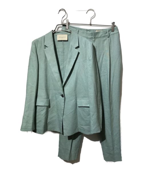 UNITED ARROWS（ユナイテッドアローズ）UNITED ARROWS (ユナイテッドアローズ) TA/P セットアップスーツ エメラルドグリーン サイズ:38/40の古着・服飾アイテム
