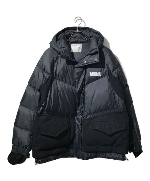 NIKE（ナイキ）NIKE (ナイキ) sacai (サカイ) NRG RH PARKA/ダウンジャケット ブラック サイズ:Lの古着・服飾アイテム