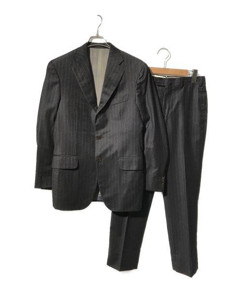 BOGLIOLI（ボリオリ）BOGLIOLI (ボリオリ) セットアップスーツ ネイビー サイズ:46の古着・服飾アイテム
