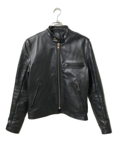 中古・古着通販】VANSON (バンソン) シングルライダースジャケット