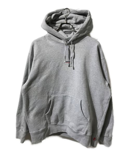 SUPREME（シュプリーム）SUPREME (シュプリーム) Underline Hooded Sweatshirt/アンダーラインフーデッドスウェットシャツ グレー サイズ:Lの古着・服飾アイテム