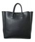 YOUNG & OLSEN The DRYGOODS STORE（ヤングアンドオルセン ザ ドライグッズストア）の古着「EMBOSSED LEATHER TOTE」｜ブラック