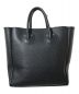 YOUNG & OLSEN The DRYGOODS STORE (ヤングアンドオルセン ザ ドライグッズストア) EMBOSSED LEATHER TOTE ブラック：12800円