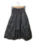 PRADA (プラダ) ナイロンギャザースカート ブラック サイズ:M：19800円