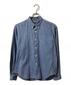 COMME des GARCONS SHIRTコムデギャルソンシャツ）の古着「ボタンダウンシャツ」｜ブルー
