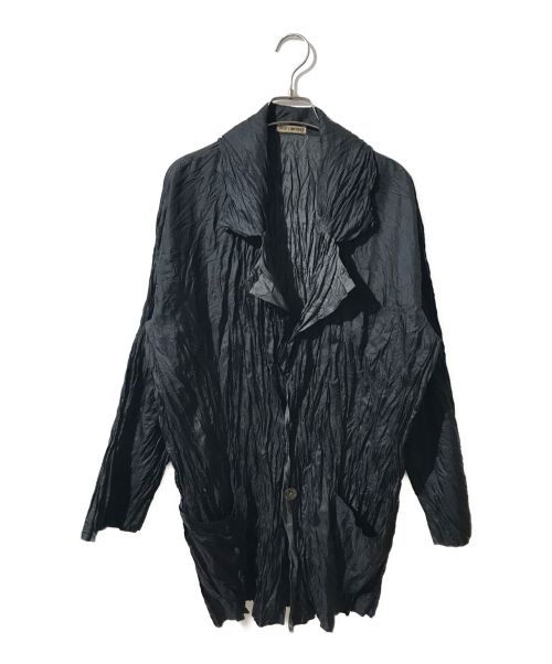 ISSEY MIYAKE（イッセイミヤケ）ISSEY MIYAKE (イッセイミヤケ) プリーツジャケット ブラック サイズ:Mの古着・服飾アイテム