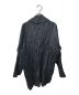 ISSEY MIYAKE (イッセイミヤケ) プリーツジャケット ブラック サイズ:M：23000円