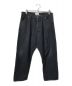 HERILL（ヘリル）の古着「Black Denim 4PK Tack Pants」｜ブラック