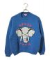 KENZO（ケンゾー）の古着「Pixel Elephant Wool Sweater」｜ブルー