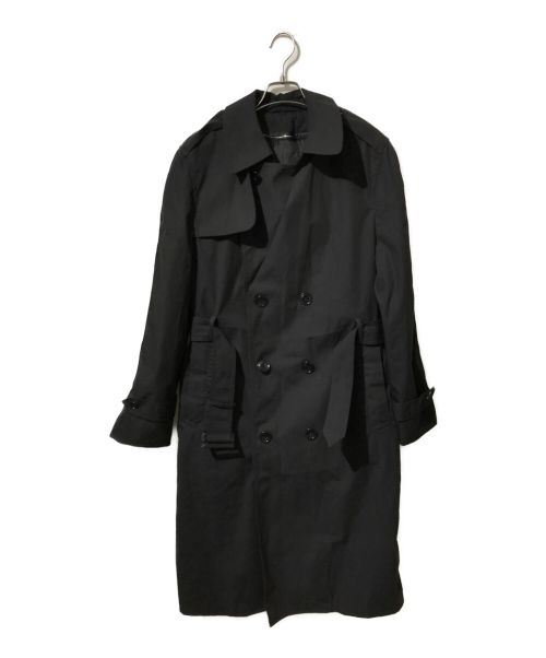 U'S NAVY（ユーエスネイビー）U'S NAVY (ユーエスネイビー) ライナー付きトレンチコート ブラック サイズ:38の古着・服飾アイテム