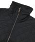 中古・古着 BURBERRY (バーバリー) リバーシブルキルティングジャケット ブラック サイズ:L：10800円