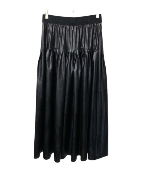 NUMBER M（ナンバーエム）NUMBER M (ナンバーエム) フェイクレザーパンツ ブラック サイズ:40の古着・服飾アイテム