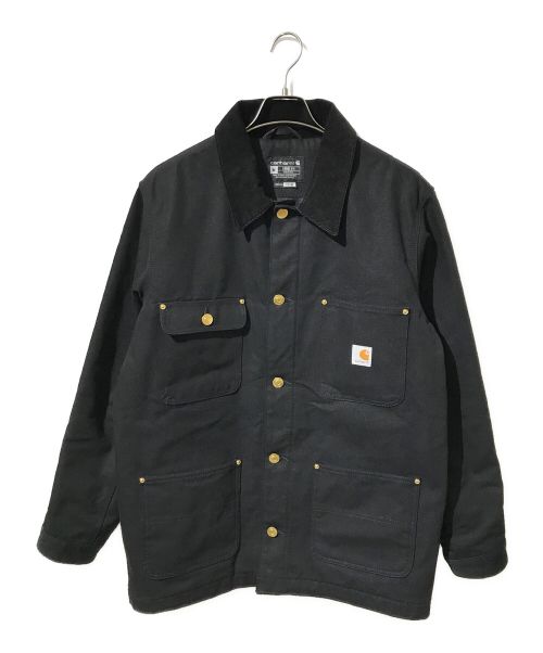 CarHartt（カーハート）CarHartt (カーハート) LINED CHORE COAT ブラック サイズ:Mの古着・服飾アイテム