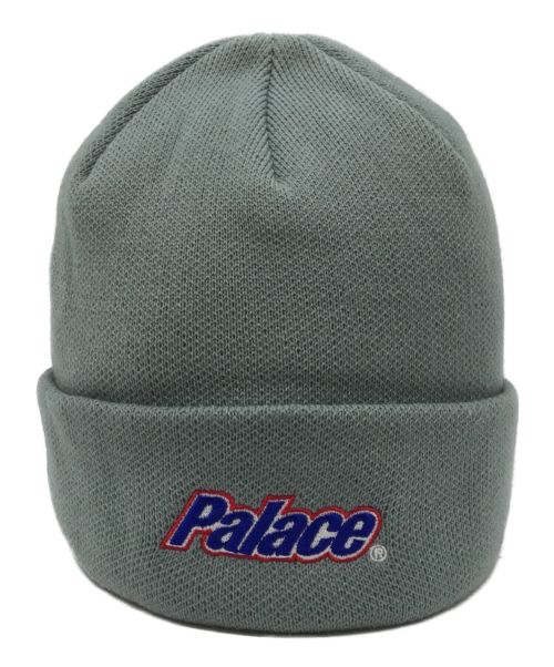 PALACE（パレス）PALACE (パレス) Lowercase Cuff Beanie/ニットキャップ グレーの古着・服飾アイテム