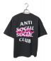 anti social social CLUB (アンチソーシャルソーシャルクラブ) Bish (ビッシュ) BISH BLACK TEE ブラック サイズ:XXL：5800円