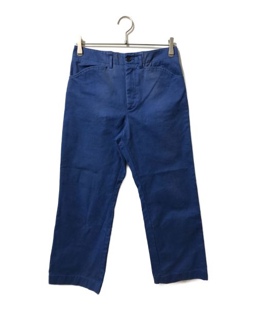 GUCCI（グッチ）GUCCI (グッチ) ワイドパンツ ブルー サイズ:44の古着・服飾アイテム