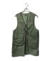 Engineered Garments (エンジニアド ガーメンツ) Fishing Vest - PC Coated Cloth オリーブ サイズ:M：24000円