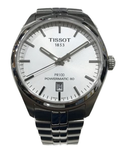 TISSOT（ティソ）TISSOT (ティソ) POWERMATIC80 ホワイト サイズ:22cmの古着・服飾アイテム