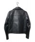 UNITED TOKYO (ユナイテッドトーキョー) ダブルライダースジャケット ブラック サイズ:1：8000円