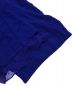 中古・古着 Y's (ワイズ) CUPRA RAYON HARD-TWISTED GABARDINE RIGHT DOUBLE FLARE PANTS ブルー サイズ:1：11000円