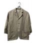 COMME des GARCONS SHIRT（コムデギャルソンシャツ）の古着「リネンテーラードジャケット」｜ベージュ
