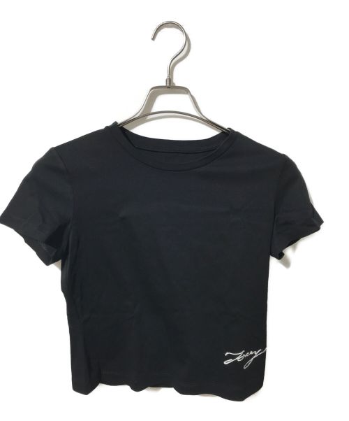 FOXEY（フォクシー）FOXEY (フォクシー) “Contrail.C”ロゴTシャツ ブラック サイズ:38の古着・服飾アイテム