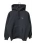 SUPREME（シュプリーム）の古着「Micro Quilted Hooded Sweatshirt」｜ブラック