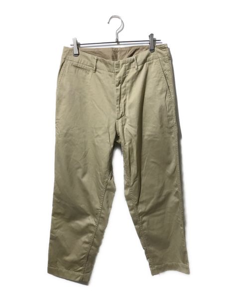 nanamica（ナナミカ）nanamica (ナナミカ) Wide Chino Pants ベージュ サイズ:32の古着・服飾アイテム