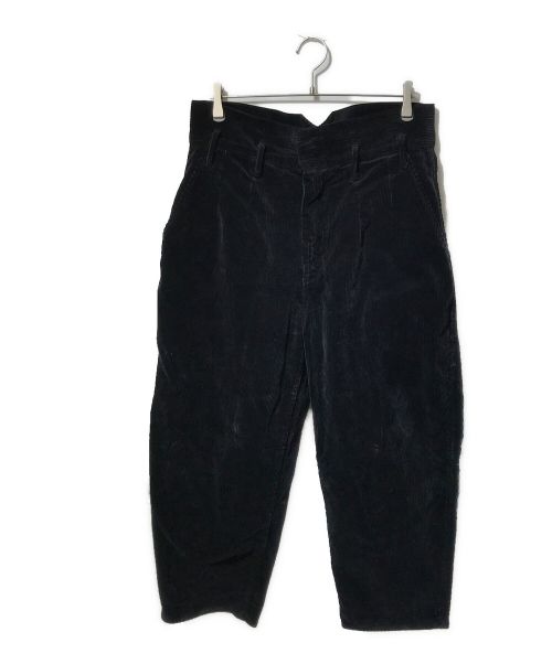 Porter Classic（ポータークラシック）Porter Classic (ポータークラシック) Corduroy Classic Pants ブラック サイズ:Mの古着・服飾アイテム